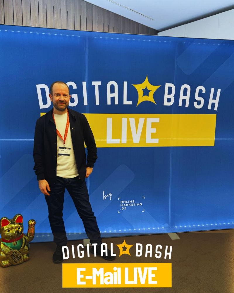 Nico Zorn – Email Marketing Vortrag auf der Konferenz Digital Bash